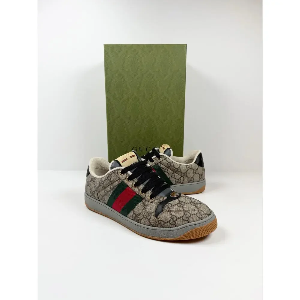 Size 7.5US - Gucci Screener Low Top NEW